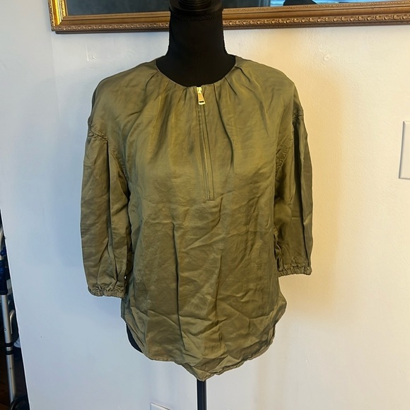 Lauren Ralph Lauren Linen/Viscose Blend Blouse, Sz. S. - Picture 1 of 13